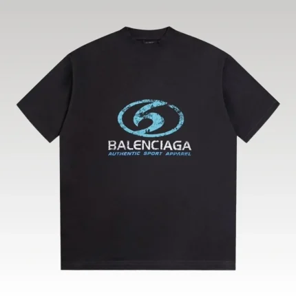 T-shirt Balenciaga Authentic Sport Black BL034 - Drip Slum