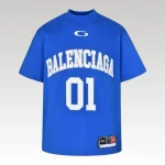T-shirt- Balenciaga Basketeball Blue BL111 - Drip Slum