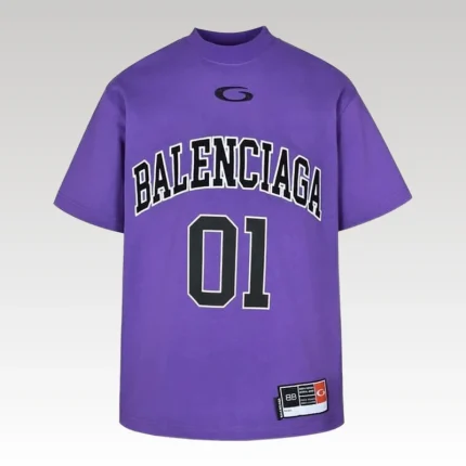 T-shirt- Balenciaga Basketeball White BL114 - Drip Slum