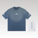 T-shirt Balenciaga Blue BL165 - Drip Slum
