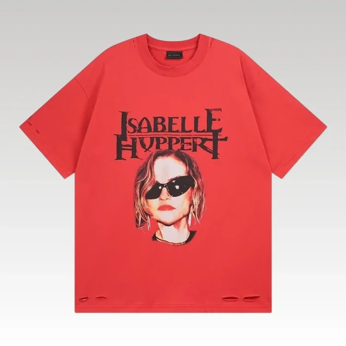 T-shirt Balenciaga Oversized Isabelle Huppert BL138 - Drip Slum