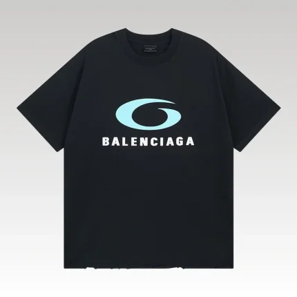 T-shirt Balenciaga Oversized Logo Print BL136 - Drip Slum