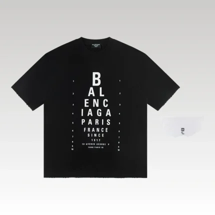 T-shirt Balenciaga Paris France BL162 - Drip Slum