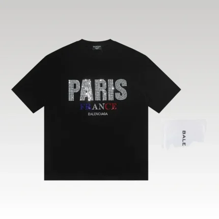 T-shirt Balenciaga Paris France BL164 - Drip Slum