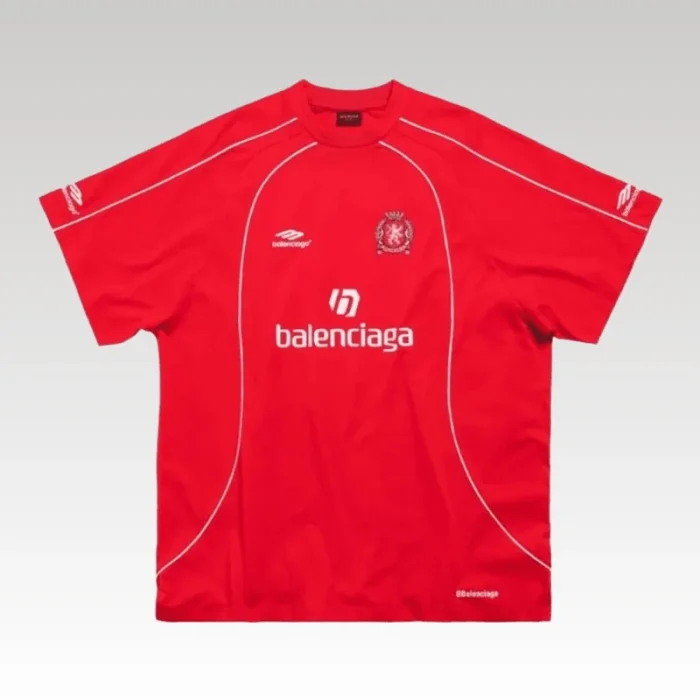 T-shirt Balenciaga Soccer Jersey Oversized BL234 - Drip Slum