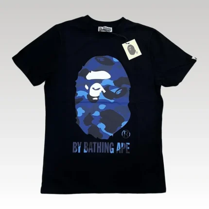T-Shirt BAPE by Bathing Ape Black/Blue - Drip Slum