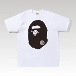 T-shirt BAPE Classic Ape Head White BP076 - Drip Slum