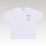T-shirt BAPE Japan Map Embroidery White BP011 - Drip Slum