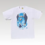 T-shirt Bape Koi Fish White Graphic BP083 - Drip Slum