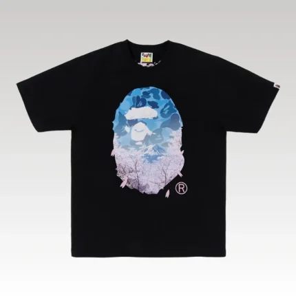 T-shirt BAPE Mt. Fuji Sakura Camo BP073 - Drip Slum