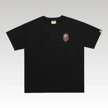 T-shirt BAPE Multi-Logo Black BP004 - Drip Slum
