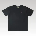 T-shirt BAPE Shark Embroidery Black BP012 - Drip Slum