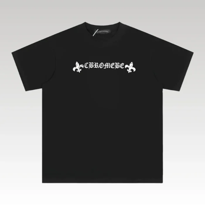 T-shirt Chrome Hearts Horseshoe Black Logo CH014 - Drip Slum