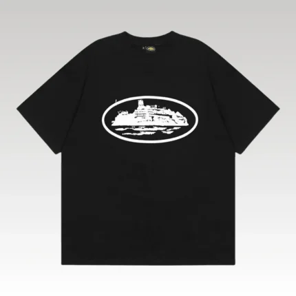 T-shirt Corteiz Alcatraz Black - Drip Slum