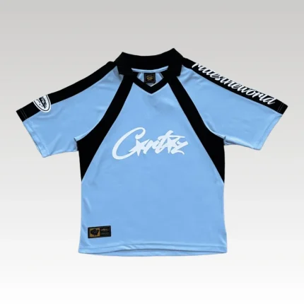 T-Shirt Corteiz Alcatraz Football Blue CZ027 - Drip Slum