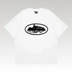 T-shirt Corteiz Alcatraz White - Drip Slum