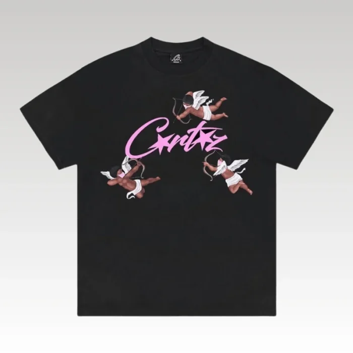 T-shirt Corteiz Cupid Black - Drip Slum
