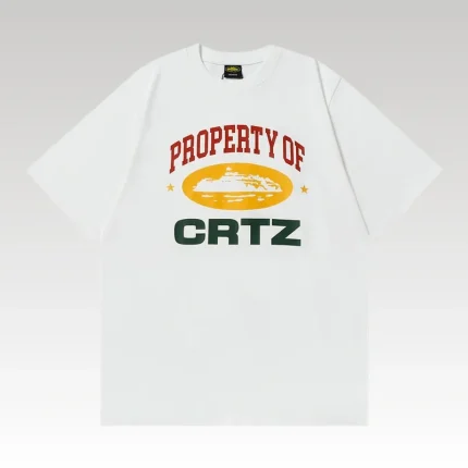 T-Shirt Corteiz Property Of CRTZ CZ018 - Drip Slum