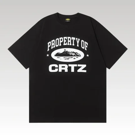 T-Shirt Corteiz Property Of CRTZ CZ019 - Drip Slum