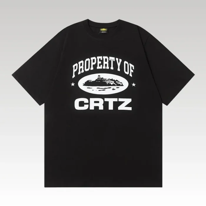 T-Shirt Corteiz Property Of CRTZ CZ019 - Drip Slum