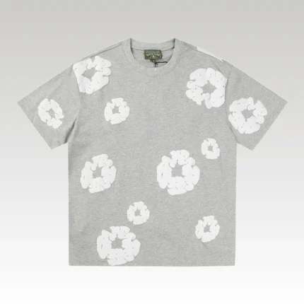 T-shirt Denim Tears White Clouds Grey - Drip Slum