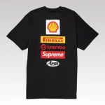 T-shirt Ducati Supreme Ducati Logo Black SP075 - Drip Slum