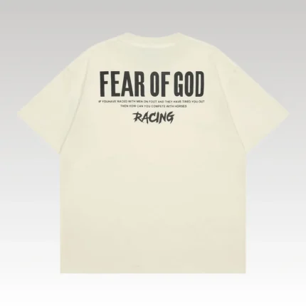 T-shirt Fear of God Racing - Drip Slum
