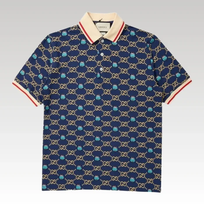 T-shirt Gucci Dark Blue GC173 - Drip Slum