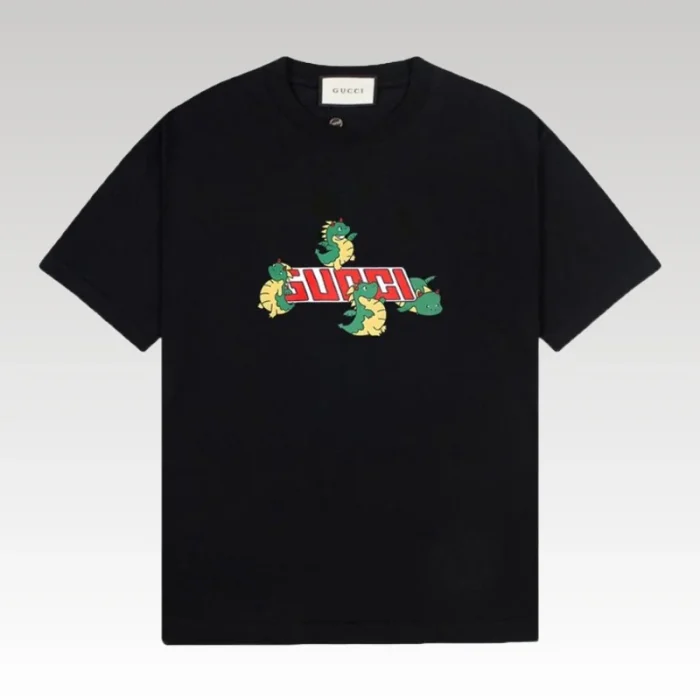 T-shirt Gucci Dino Black GC068 - Drip Slum