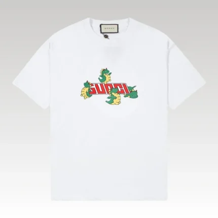 T-shirt Gucci Dino White GC069 - Drip Slum