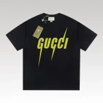 T-shirt Gucci Neon Logo Black GC037 - Drip Slum