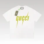 T-shirt Gucci Neon Logo White GC038 - Drip Slum