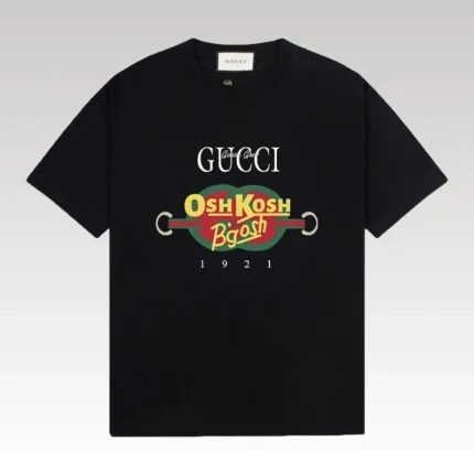 T-shirt Gucci OshKosh Black GC066 - Drip Slum