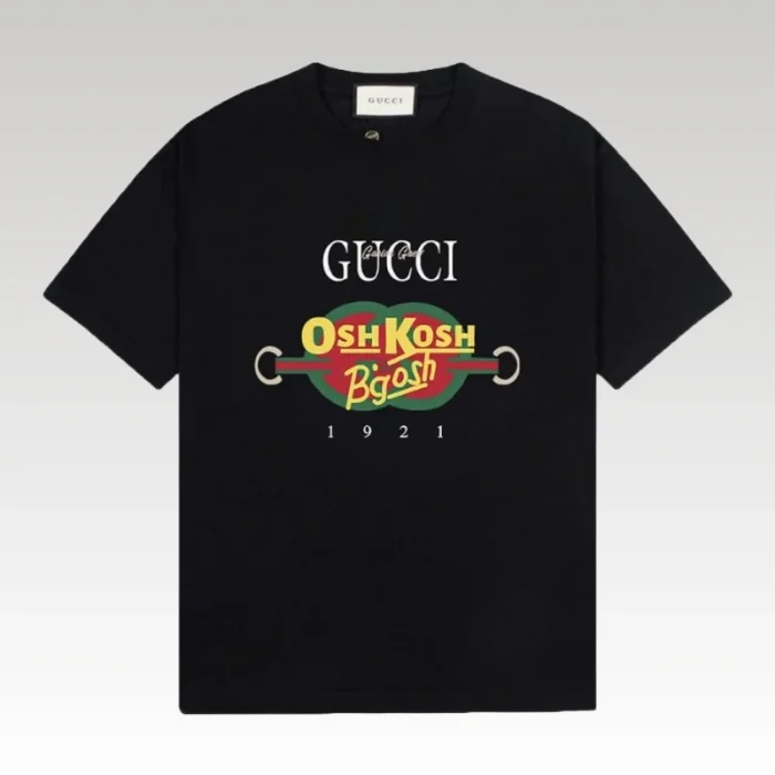T-shirt Gucci OshKosh Black GC066 - Drip Slum