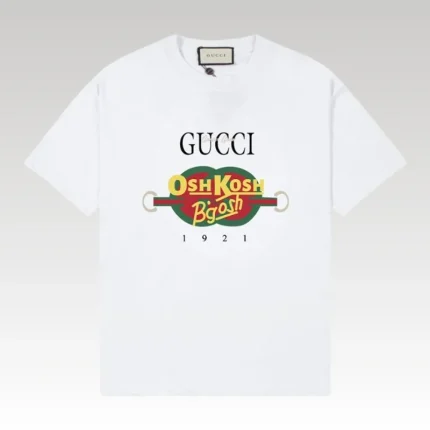 T-shirt Gucci OshKosh White GC067 - Drip Slum