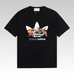 T-shirt Gucci x Adidas Graphic Black GC048 - Drip Slum
