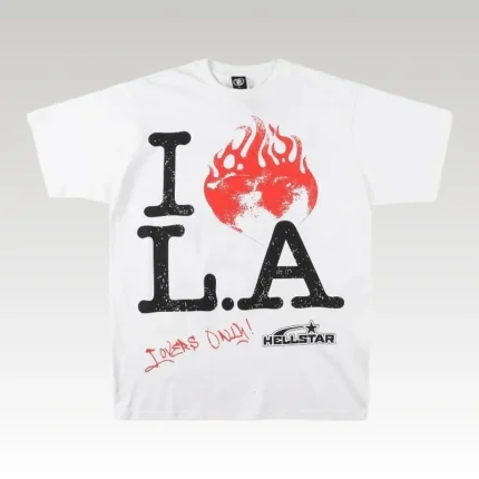 T-shirt Hellstar I Love LA - Drip Slum