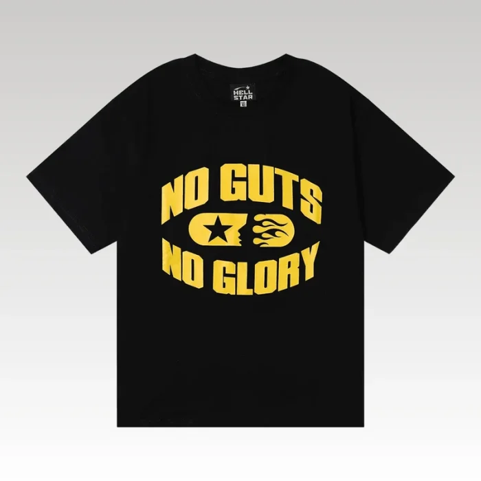 T-shirt Hellstar No Guts No Glory black - Drip Slum