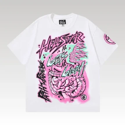 T-shirt Hellstar No Guts No Glory - Drip Slum