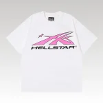 T-shirt Hellstar Sport Logo White - Drip Slum