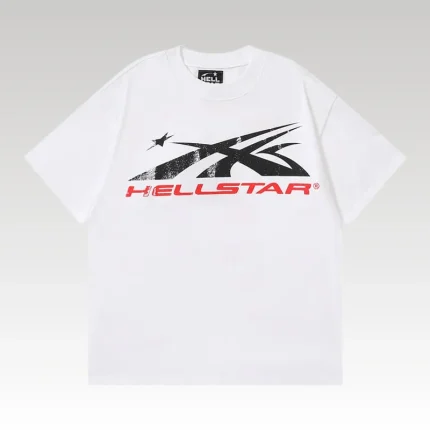 T-shirt Hellstar Sport Logo White - Drip Slum