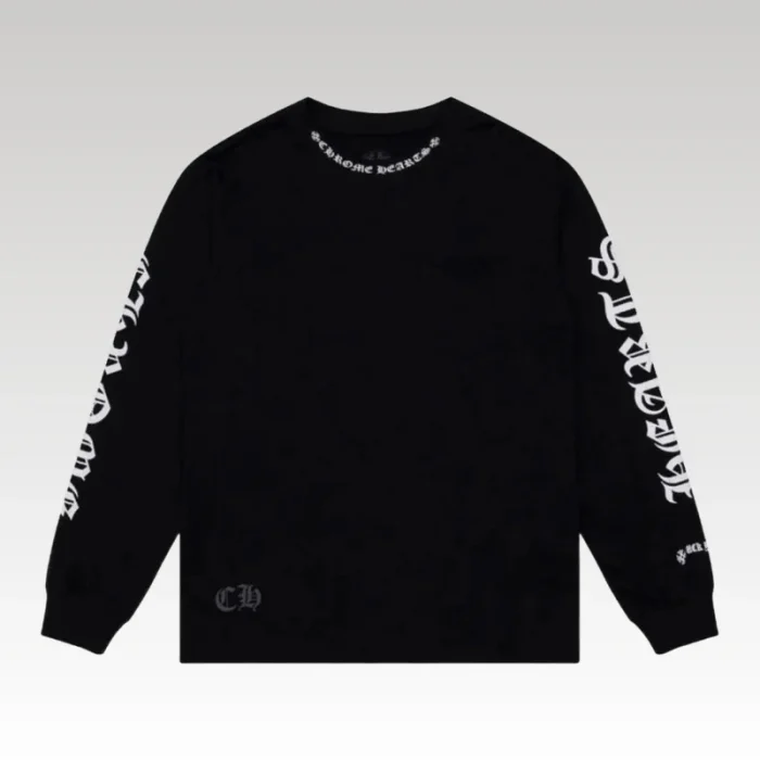 T-Shirt Long Sleeves Chrome Heart CH146 - Drip Slum
