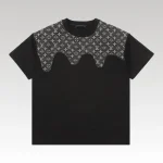 T-shirt Louis Vuitton Black LV181 - Drip Slum