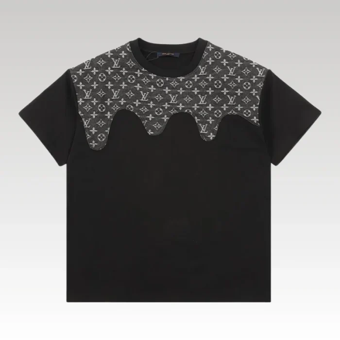 T-shirt Louis Vuitton Black LV181 - Drip Slum