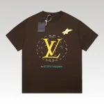 T-shirt Louis Vuitton Brown LV204 - Drip Slum