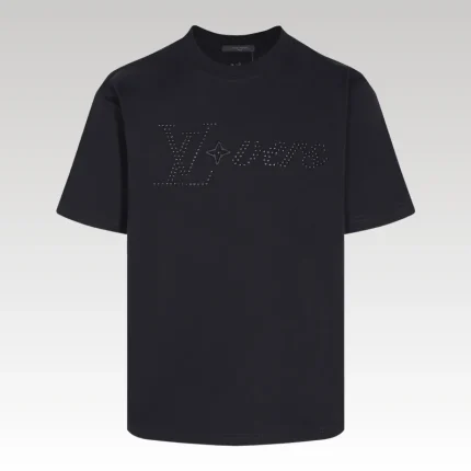 T-shirt Louis Vuitton LV Lovers All Black - Drip Slum