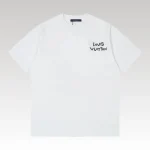 T-shirt Louis Vuitton LV White Instrument Graphic - Drip Slum