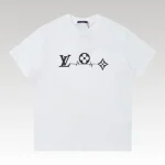 T-shirt Louis Vuitton LV White Monogram Pulse - Drip Slum