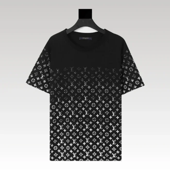 T-shirt Louis Vuitton LVSE Monogram Gradient Black - Drip Slum