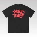 T-Shirt Minus Two Black/Red - Drip Slum